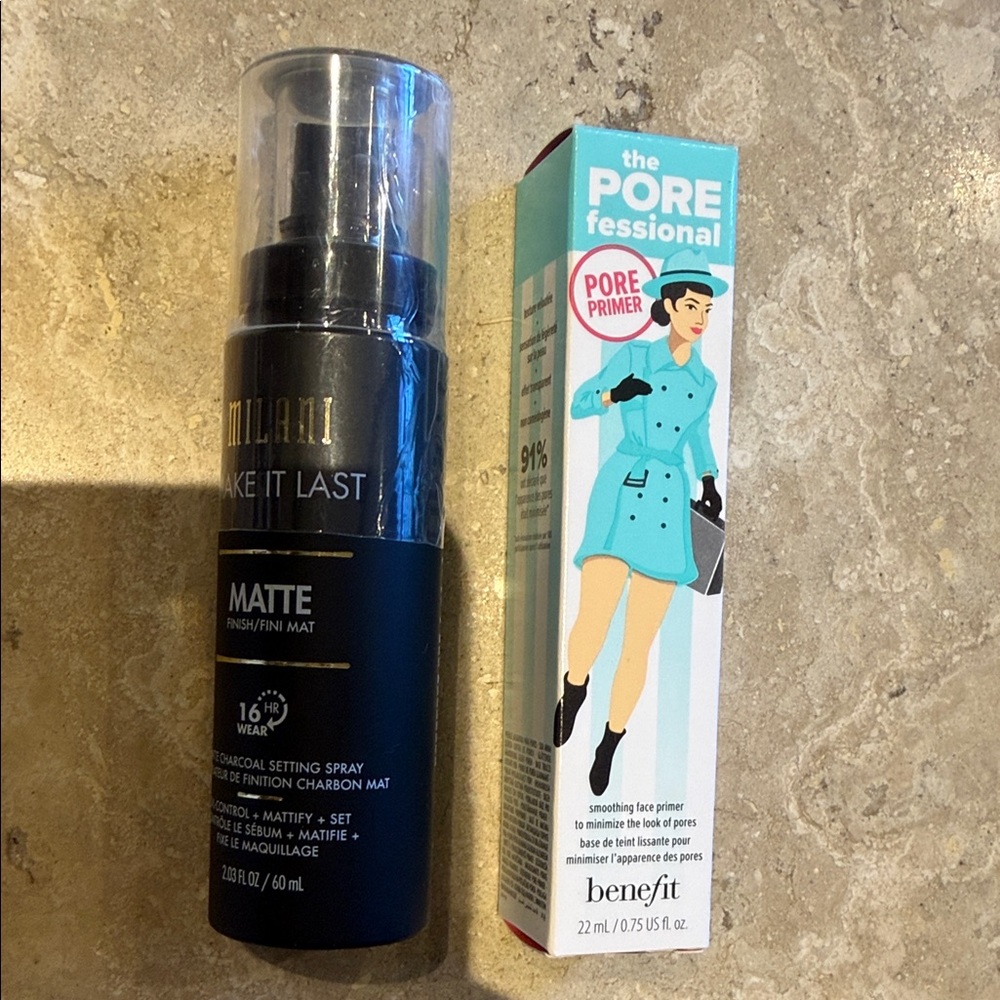 Milani Make It Last Matte Primer - Black & pore professional primer